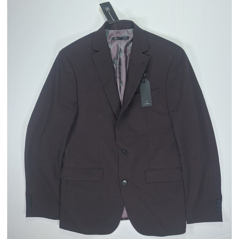 INC International Concepts Mens Small Sport Coat Slim Fit Stretch Blazer NWT